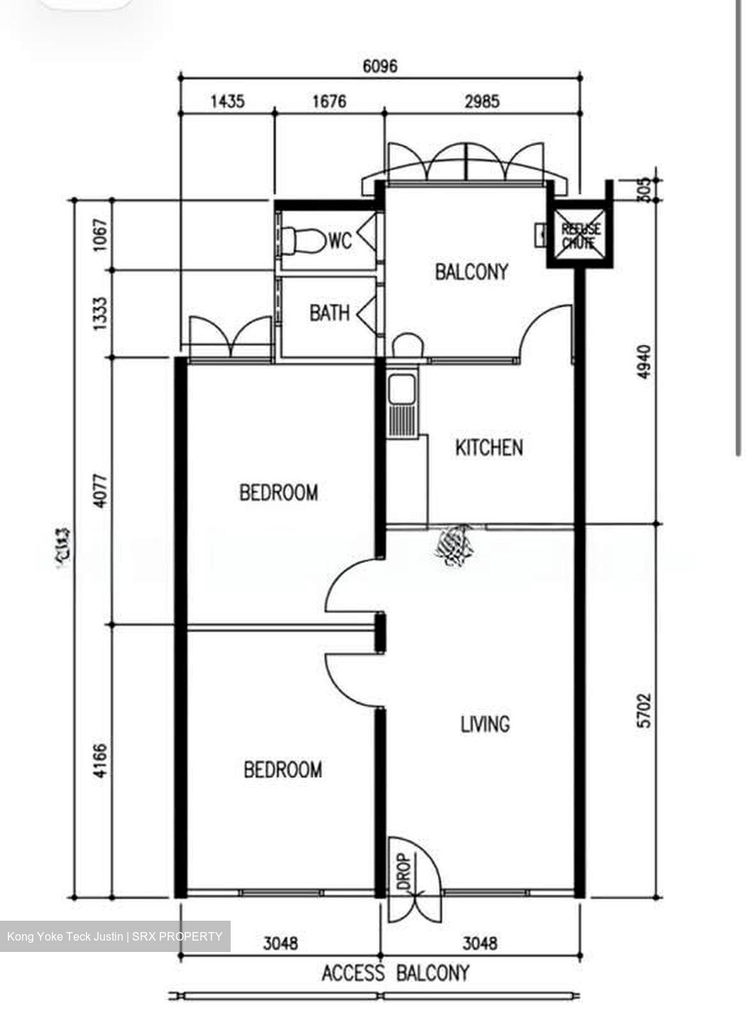 Blk 122 Yuan Ching Road (Jurong West), HDB 3 Rooms #581256721
